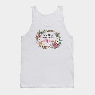 She is a Wildflower Tank Top